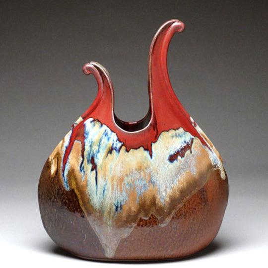 Calla lily Vase – Mangum Pottery